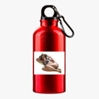 Металлическая бутылка 400 мл UV-DTF