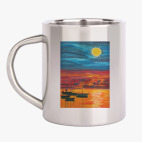 Кружка металлическая