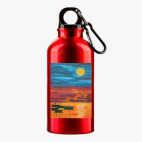 Металлическая бутылка 400 мл UV-DTF