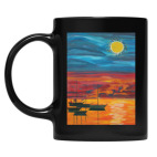 Кружка цветная UV-DTF