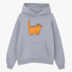 Толстовка худи оверсайз