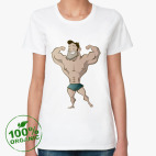 Женская футболка органик