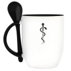 Кружка с ложкой