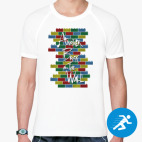 Мужская спортивная футболка