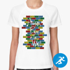 Женская спортивная футболка