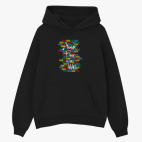 Толстовка худи оверсайз