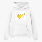 Толстовка худи оверсайз