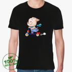 Мужская футболка органик