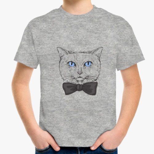 Детская футболка Hipster Cat