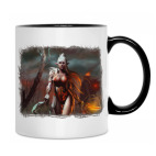 Кружка двухцветная