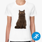 Женская спортивная футболка