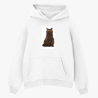 Толстовка худи оверсайз