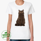 Женская футболка органик