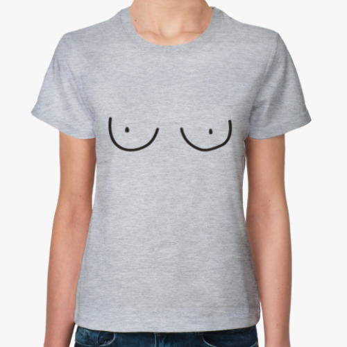 Женская футболка Boobs