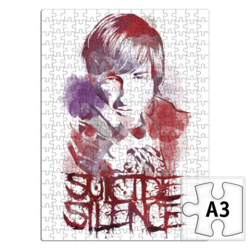 Пазл с принтом  Митч Лакер - Suicide Silence