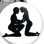 пара силуэт