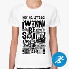 Женская спортивная футболка