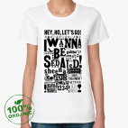 Женская футболка органик