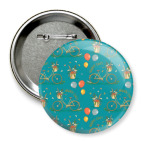 Значок 75 мм Happy day!