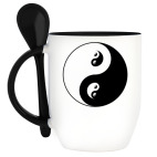 Кружка с ложкой