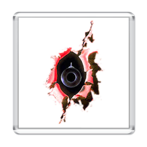 Магнит с принтом   ``Дуло``