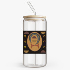 Банка с бамбуковой крышкой