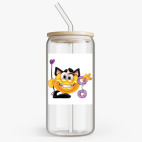 Банка с бамбуковой крышкой