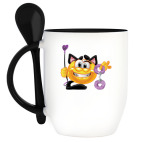 Кружка с ложкой