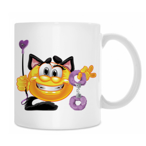 Кружка с принтом Смайл