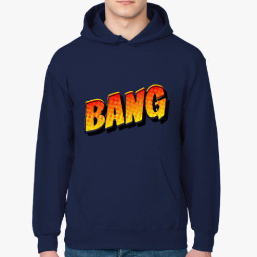 Толстовка худи Бэнг (Bang) Комиксы