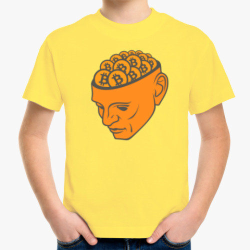 Детская футболка Bitcoin Mind