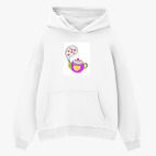 Толстовка худи оверсайз