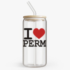 Банка с бамбуковой крышкой