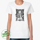 Женская футболка органик