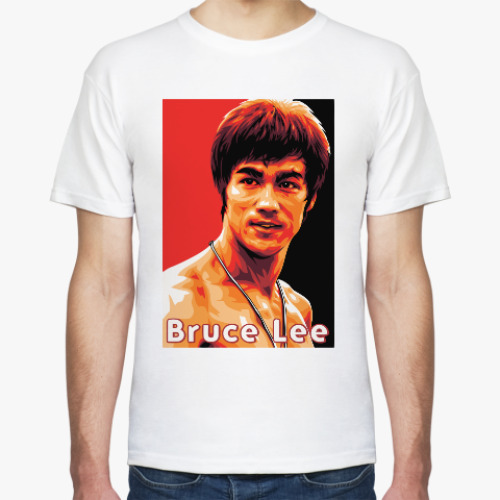 Футболка с принтом Брюс Ли