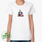 Женская футболка органик