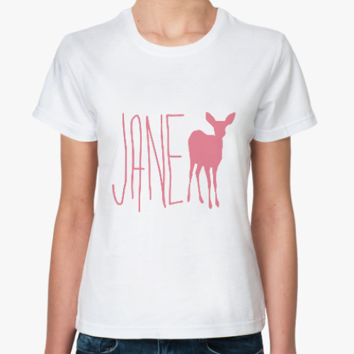 Классическая футболка Life is strange - JANE DOE