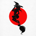 Ведьма на метле