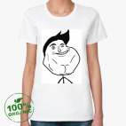 Женская футболка органик