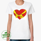 Женская футболка органик