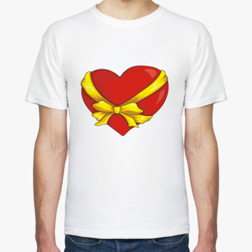 Футболка с принтом Сердце