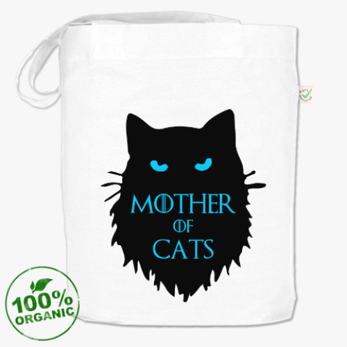 Сумка шоппер Mother of cats