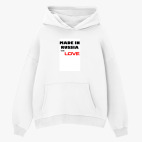 Толстовка худи оверсайз