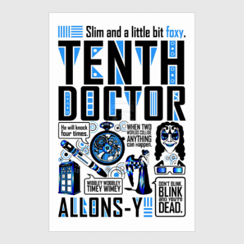 Постер Tenth Doctor Who
