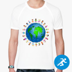 Мужская спортивная футболка