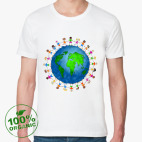 Мужская футболка органик