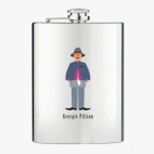 Фляжка стальная