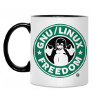 Кружка двухцветная