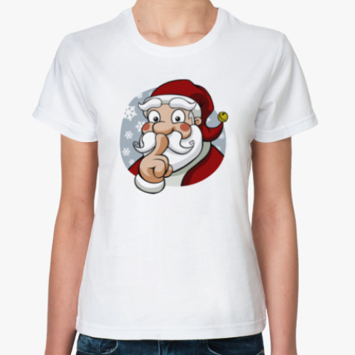 Классическая футболка Funny Santa