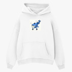 Толстовка худи оверсайз